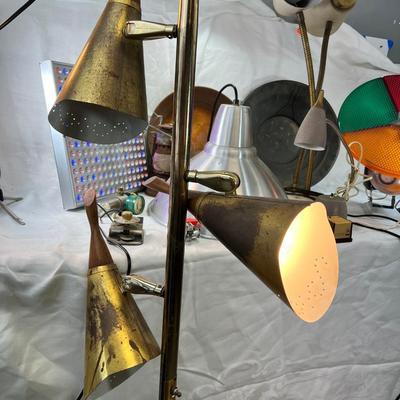 Industrial lights lot