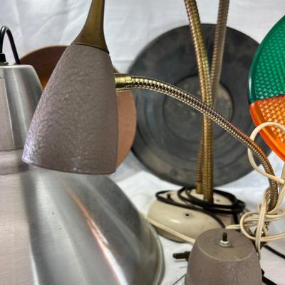 Industrial lights lot