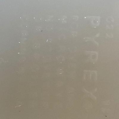 PYREX dishes