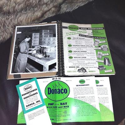 EARLY 50'S OUT OF ENGLEWOOD/DENVER, COLO. DONACO ADVERTISING AND FACTORY PHOTOS