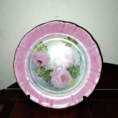 LOVELY PORCELAIN PLATES AND CANDLE