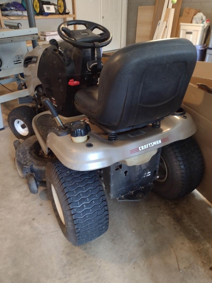 Craftsman Lawn Tractor YS 4500 In Working Order 22 HP 42 Mowing Deck Model 917 .27660 538 Hours EstateSales