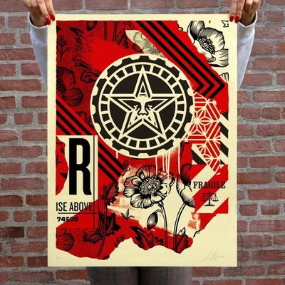 Shepard Fairey - OBEY - “Gears of Justice” signed, limited, print edition /550