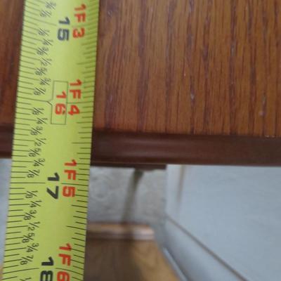 Thomas Pacconi JEWELRY CHEST Oak Wood Green Velvet Lining