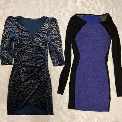 Blue just me xs, Purple Symphony xs dress