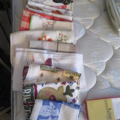 Bulk Lot - Linen Towels, Bedding, & Table Covers