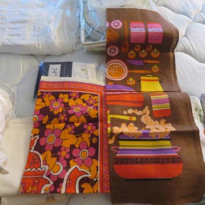 Bulk Lot - Linen Towels, Bedding, & Table Covers