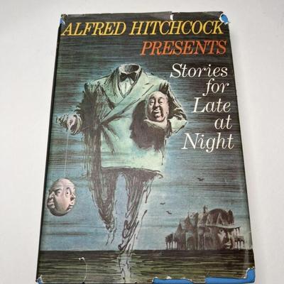 hardcover book stories for late at night alfred hitchcock 1961