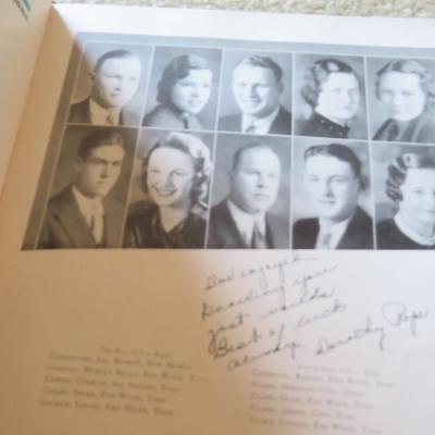 Texas Christian University Fort Worth - The Horned Frog Year Book Lot of 4 - 1930, 1931, 1932, & 1933