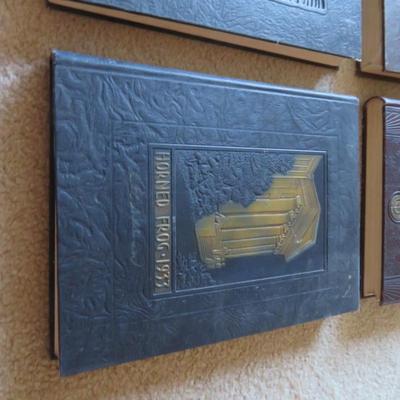 Texas Christian University Fort Worth - The Horned Frog Year Book Lot of 4 - 1930, 1931, 1932, & 1933