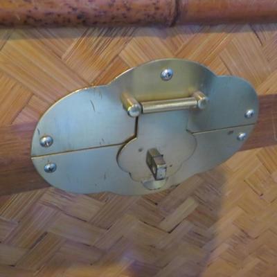 Wicker Style Hope Chest / Trunk