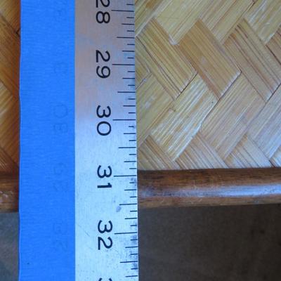 Wicker Style Hope Chest / Trunk