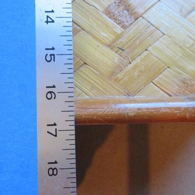 Wicker Style Hope Chest / Trunk