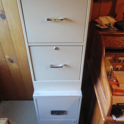 Metal File Cabinet, lot of 2