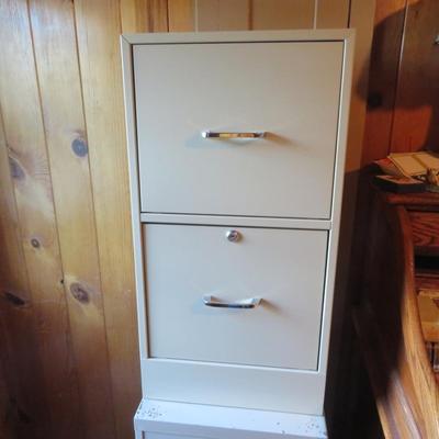 Metal File Cabinet, lot of 2