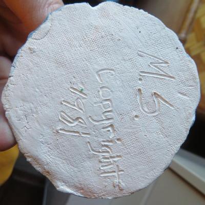 Pottery - M. S. Copyright 1981.