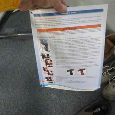 Teeter Hangup inversion table