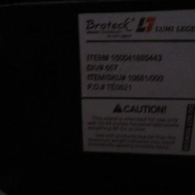 Samsung 50" Flat Screen TV on Stand , Panasonic Sound Bar, and Toshiba DVD & VHS combo Player - Like New