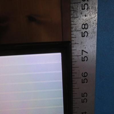 Samsung 50" Flat Screen TV on Stand , Panasonic Sound Bar, and Toshiba DVD & VHS combo Player - Like New