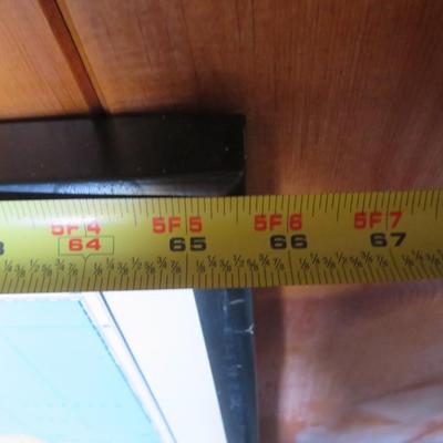 Color Print Lam-O-Tex World Map, 41.5" x 65.5"