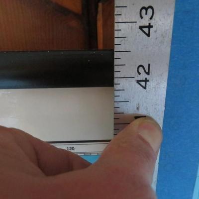 Color Print Lam-O-Tex World Map, 41.5" x 65.5"