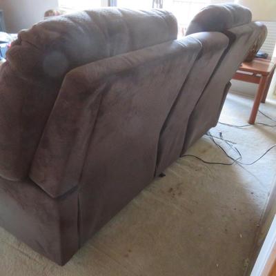Electrical Reclining Loveseat / Couch - As Seen