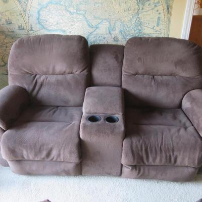 Electrical Reclining Loveseat / Couch - As Seen