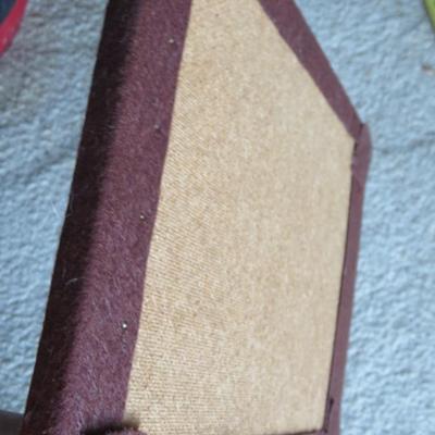 Vintage/Retro/Psychedelic 1960-1970 String/Thread Brass Nail Art Work Lot of 2 OWL & Sphere