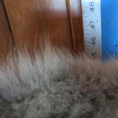 FUR ~ NATURAL COYOTE ~ Full length 46â€ Custom Coat