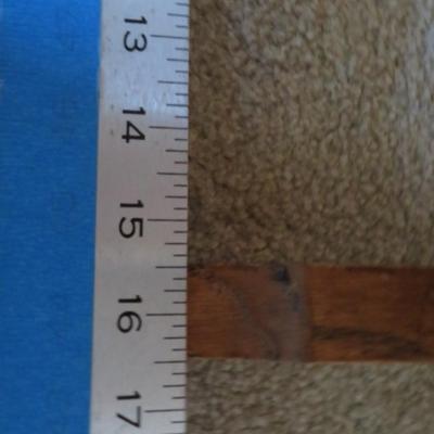 Mid Century Italian Brevettato Men's Wooden Suit Clothing Valet Stand Solid Oak Wood Butler