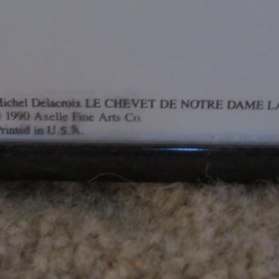 Framed Signed Print by Michael Delacroix - Estate Fresh