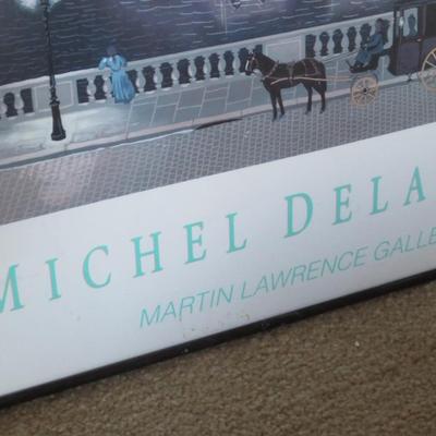Framed Signed Print by Michael Delacroix - Estate Fresh