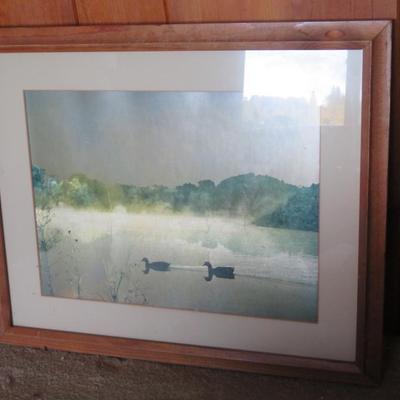 Vintage Landscape Art Print