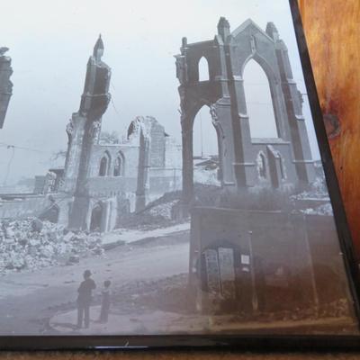 Framed Photo Image of San Francisco after the 1906 Earthquake.