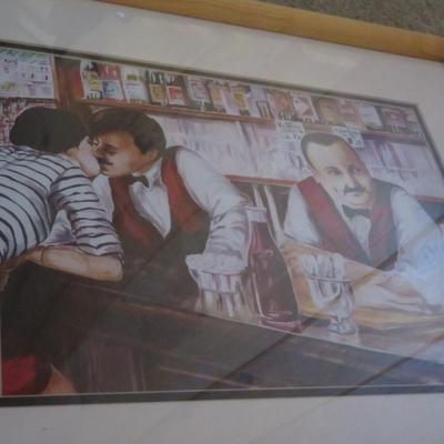 Signed Framed Print By Billie Coyne