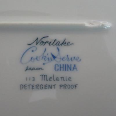 Noritake Melanie Cook N Serve China MCM Mid Century Vintage 41 pieces