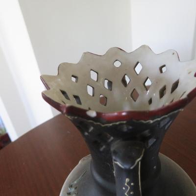 Japanese hand painted Dragon Vases