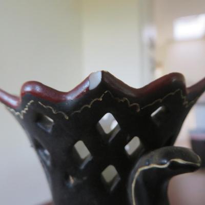 Japanese hand painted Dragon Vases