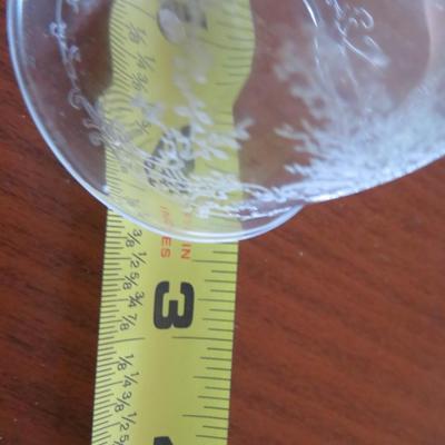 Tiffin-Franciscan Green Stem Wine Glass, set of 4