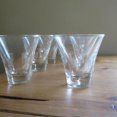 Set of 8, MCM Shot Glasses