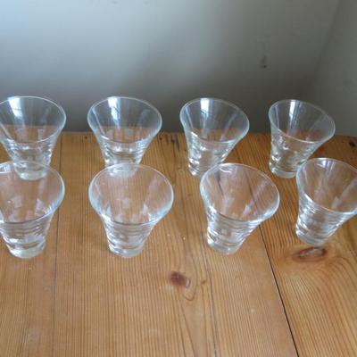 Set of 8, MCM Shot Glasses