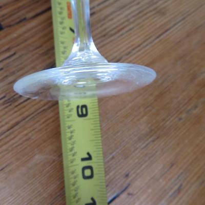 Vintage Lead Crystal Champagne Glasses Set of 4 - Cristal d' Arques Longchamp