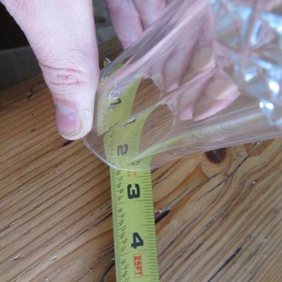 Vintage Lead Crystal Champagne Glasses Set of 4 - Cristal d' Arques Longchamp