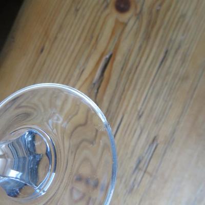 Vintage Lead Crystal Champagne Glasses Set of 4 - Cristal d' Arques Longchamp