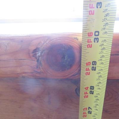 Large farmhouse table 190cm fir 1900 brewery raw natural wood - 6ft