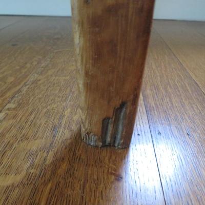 Large farmhouse table 190cm fir 1900 brewery raw natural wood - 6ft