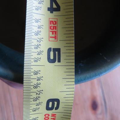 Roseville Zephyr Lily Vase, Green, 202-8, 8 1/4"