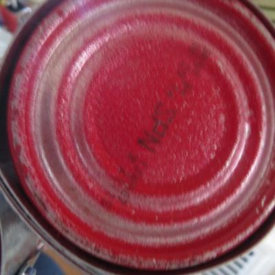 Tin Can Robot Lamp - Rare Estate Find