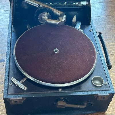 Vintage Columbia Grafonola Viva-tonal No 112 Wind up Gramophone Made in England