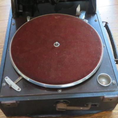 Vintage Columbia Grafonola Viva-tonal No 112 Wind up Gramophone Made in England